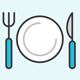meal preparation icon
